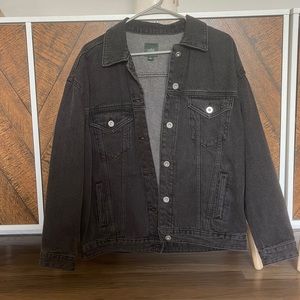 Wild Fable Black Jean Jacket (size S) oversized fit